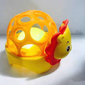 Bóng lục lạc mềm phát đèn nhạc Toys House tặng xe trượt đà cho bé VBC-123-6 (ngẫu nhiên)