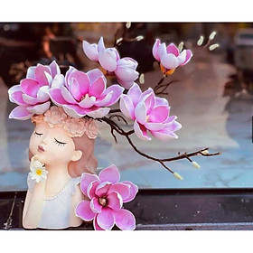 Mua Lọ cắm hoa hình cô gái trang trí phòng khách  phòng ngủ siêu đẹp