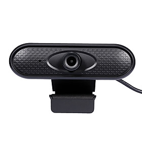 Webcam HD 1080P Không Driver Lấy Nét Tự Động Tích Hợp Micro & Cổng USB Cho Laptop / PC - Đen