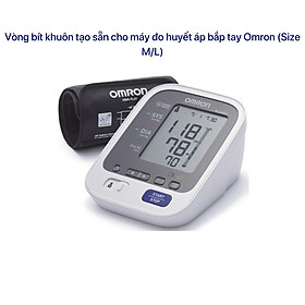 Vòng bít khuôn tạo sẵn cho máy đo huyết áp bắp tay Ômron (Size M/L)
