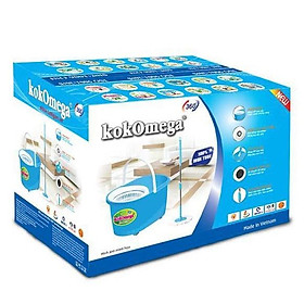 Mua Bộ Lau Nhà Oval Lưới RỔ INOX Kokomega OMBO-02