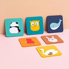Tấm lót ly silicon cách nhiệt hình cute Những miếng silicon đẹp, đơn giản và phong cách, giúp cuộc sống của bạn dễ dàng, khỏe mạnh và dễ chịu HT682 - Giao Ngẫu Nhiên
