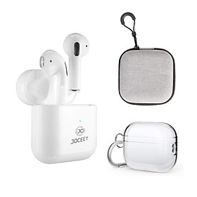 Tai nghe Bluetooth JOCEEY, Bluetooth không dây có micrô tích hợp Tai nghe không dây cho cuộc gọi thoại/âm nhạc/giọng nói/trợ lý Màu sắc: Bộ JOCEEYT25