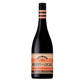 Rượu Vang Đỏ Dominic HENRY & LUCAS Grenache Shiraz Tempranillo 750ml 13.5%