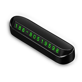 Kang car treasure car temporary stop sign mobile phone card hidden parking number card night light car stickers car supplies