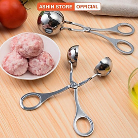 Dụng Cụ Làm Thịt, Cá Viên Tròn Bằng Thép Không Gỉ Dụng Cụ Nhà Bếp Tiện Dụng
