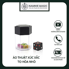 Ảo thuật Xúc Xắc, Xí Ngầu To Hoá Nhỏ Cỡ Lớn,Dice Bomb, Đồ Chơi Sáng Tạo, Thông Minh, Rèn Luyện Kỹ Năng, Trí Tuệ Cho Bé