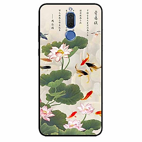 Ốp lưng in cho Huawei Nova 2i Tranh Cá Koi
