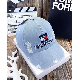 Nón kết, mũ lưỡi trai TH phối vải jeans form đẹp thời trang đường phố