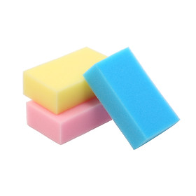 Barber Soft Neck Duster Magic Sponge Hairdressing Haircut Cleaning Neck Duster Sponge Salon Home Hair Shaving Tool - Random Color