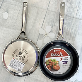 Mua CHẢO INOX CHỐNG DÍNH ELMICH 3 ĐÁY MAX A 16CM