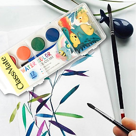 Hộp màu nước 12 màu Water color ClassMate CL - CC101