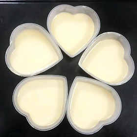 Mua Bộ 50 khuôn bánh flan hình tim
