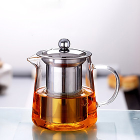 Mua Bình pha cafe thủy tinh nắp inox lõi lọc inox