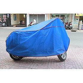 Bạt phủ xe máy chống mưa nắng loại tốt kích thước to phù hợp với các dòng xe máy hiện nay, che mưa nắng, chống trộm, chống bụi, chống xước sơn - Hàng Việt Nam cao cấp dày đẹp
