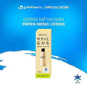 Combo Dưỡng Thể Phiten Metax Lotion 120ml + Băng Dán Thể Thao Titanium X30