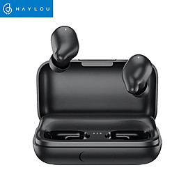 Tai nghe điều khiển cảm ứng không dây Xiaomi Haylou t15 Tai nghe bluetooth cách ly chống ồn âm thanh nổi với màn hình hiển thị mức pin