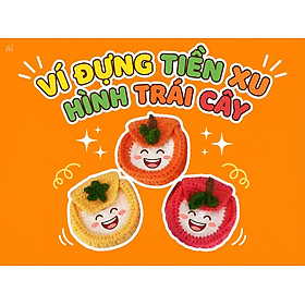 Móc khóa túi đựng tiền xu hình trái cây