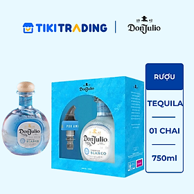Hộp quà Rượu Tequila Don Julio Blanco, nồng độ Alc 38%, 750ml
