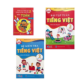 [Download Sách] Combo 3 quyển Kiểm tra đánh giá năng lực học sinh lớp 2 môn toán học kì 1 + Bài tập tuần tiếng việt 2 tập 1 ( Chân trời sáng tạo ) + Đề kiểm tra tiếng việt 2 học kì 1 ( Chân trời sáng tạo )