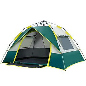 Outdoor Pop Up Tent Water-resistant Portable Instant Automatic Camping Tent for 2-3 / 3-4 Person Family Tent Camping Hiking Backpacking