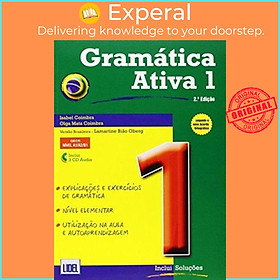 Sách - Gramatica Ativa 1 - Brazilian Portuguese course - with audio download - by Isabel Coimbra (UK edition, paperback)