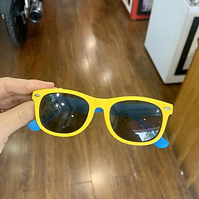 Kính cho bé gọng dẻo nhiều màu ,mắt vuông cho bé trai bé gái, tròng chống UV có lợi cho mắt