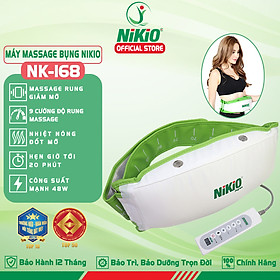 Đai massage bụng nhật bản Nikio NK-168 - Rung và Nóng