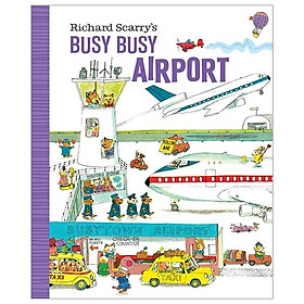 Hình ảnh sách Richard Scarry's Busy Busy Airport (Richard Scarry's Busy Busy Board Books)