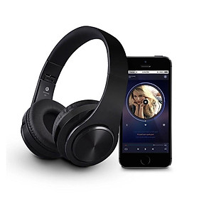 Wireless Headphones Bluetooth Headset Foldable Headphone Adjustable Earphones with Microphone for PC Mobile Phone Mp3