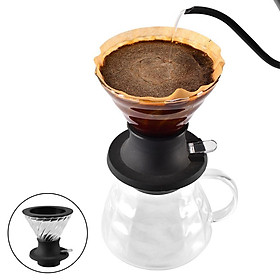 Coffee Filter Pot Reusable Coffee Filter Cup Tools Brewing Coffeepot 360ml