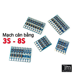 Mua Mạch Cân Bằng Pin Lithium 18650 3.7V 3S Đến 8S