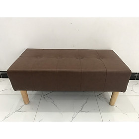 Mua Ghế đôn sofa  ghế nệm chữ nhật simili da Thailand 3 màu
