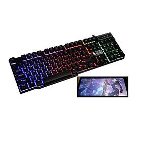 BÀN PHÍM R8 1822 KÈM LÓT CHUỘT S4 - HÀNG NHẬP KHẨU