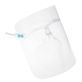 Face Shield Guard Washable Glasses Frame Face Cover Visor Anti Splash small
