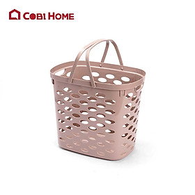 Mua Giỏ đựng đồ giặt quần áo phơi  rổ nhựa đa năng màu nâu