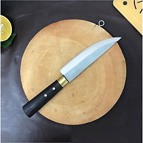 Dao bộ dao nhà bếp cao cấp rèn thủ công 100% từ thép trắng chuyên chặt xương chặt gà vịt thái thịt cán gỗ