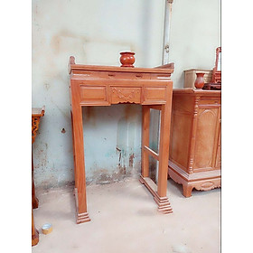 Mua Bàn thờ gỗ gõ đỏ cao 1M47  - Đồ Gỗ Mạnh Hùng