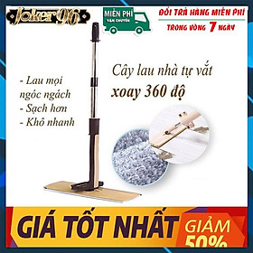 Mua Cây lau nhà  chổi lau nhà tự vắt phẳng thông minh Spin Mop xoay 360 độ