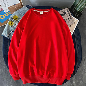 Áo Sweater , áo thun dài tayi 5 MÀU NỈ NGOẠI FORM RỘNG OVERSIZE (Unisex nam nữ đều mặc được)