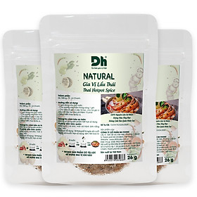 Combo 3 Natural Gia vị Lẩu Thái Dh Foods