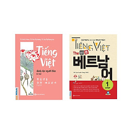 Combo sách Tiếng Việt dành cho người hàn sơ cấp + Tiếng Việt - The 바른 베트남어 Step 1, sách học Tiếng Việt dành cho người Hàn Quốc trình độ sơ cấp Học kèm App MCBOOKS Dễ học - Dễ nhớ KR