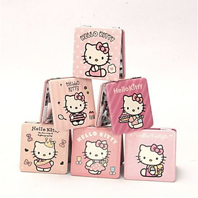 Gương gập vuông Hello Kitty  - 1 chiếc (giao ngẫu nhiên0