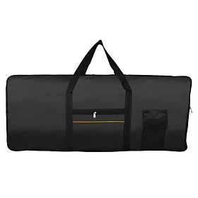 1pc Dustproof Black Bag Case Carry for 61 Key Electronic Organ Digital Piano