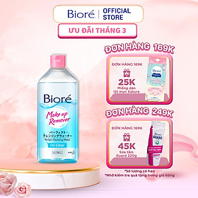 Bioré Nước Tẩy Trang Hoàn Hảo Bioré Make Up Remover Perfect Cleansing Water Oil Clear 400ml