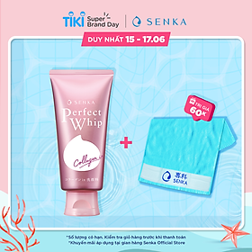Sữa Rửa Mặt Ẩm Mịn Và Săn Chắc Da Senka Perfect Whip Collagen In 14839 (120g)