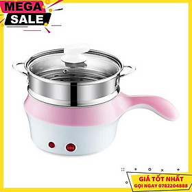 Mua Nồi Lầu Điện Mini Chống Dính Có Tay Cầm  Xửng Hấp Đa Năng - Giao Màu Ngẫu Nhiên - Giao Hàng Toàn Quốc