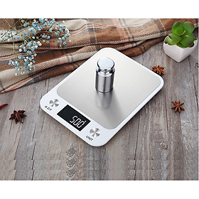 Cân tiểu ly điện tử nhà bếp cao cấp tải trọng 5kg C18 ( Tặng kèm pin )