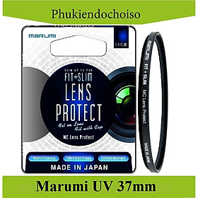 KÍNH LỌC 37MM ,MARUMI FIT + SLIM LENS PROTECT ( CHÍNH HÃNG HOẰNG QUÂN )