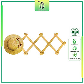 Mua Móc áo gỗ 10 núm | Gỗ Đức Thành 08021 | Tiện dụng  trang trí phòng khách  phòng ngủ | Đạt tiêu chuẩn xuất khẩu